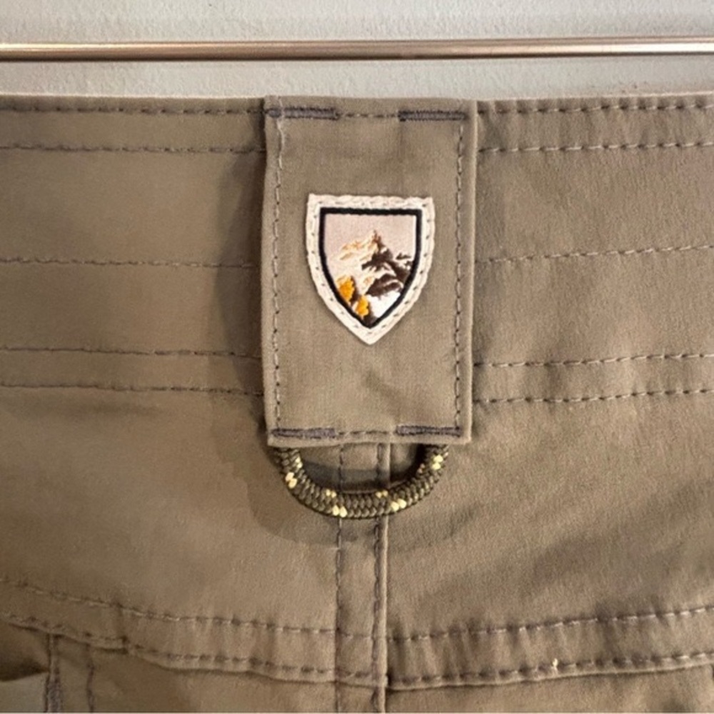Olive Green Men's Stretch Outdoor Pants - Picture 7 of 7